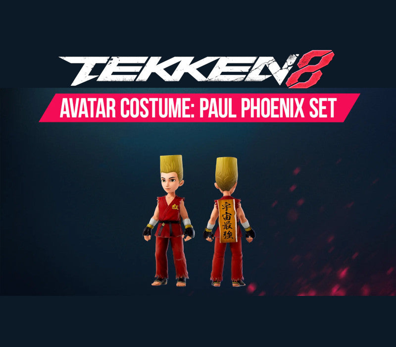 TEKKEN 8 - Pre-order Bonus: Paul Pheonix Set DLC EU Steam CD Key   EUROPE - all countries Bandai Namco Entertainment - [Email/Instant Delivery]