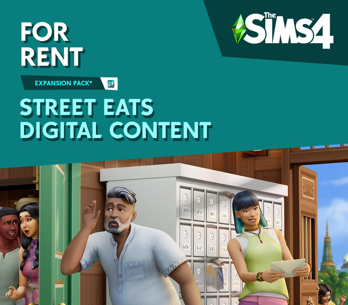 The Sims 4 - For Rent: Street Eats Digital Content DLC EA App CD Key  REGION FREE Electronic Arts - [Email/Instant Delivery]
