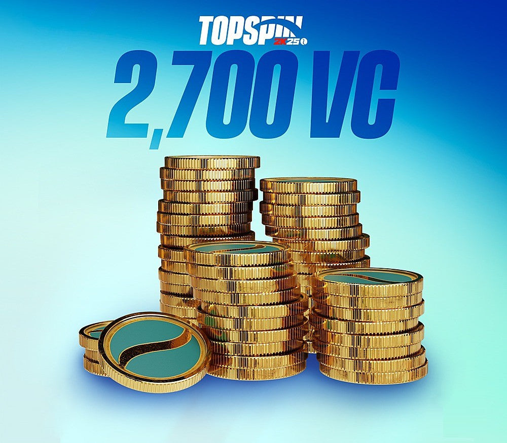 TopSpin 2K25 - 2,700 Virtual Currency Pack XBOX One / Xbox Series X|S CD Key Xbox One -  OTHER  [Email/Instant Delivery]