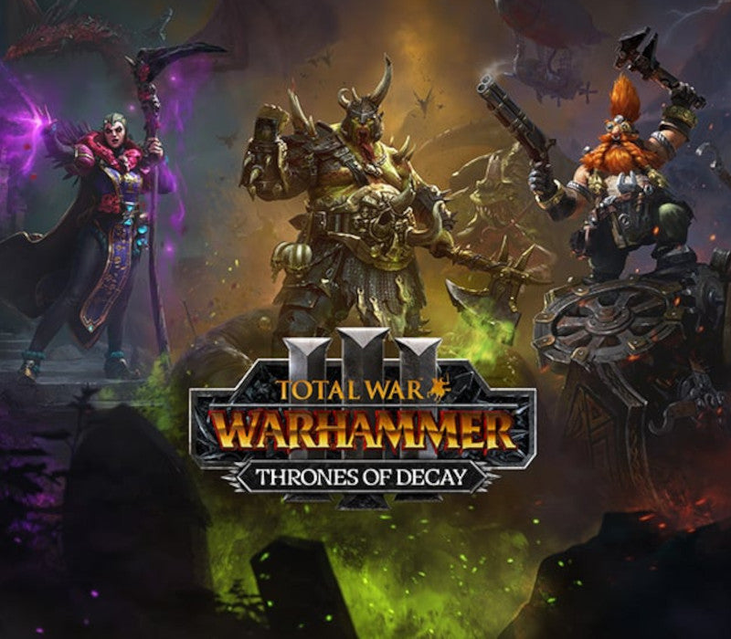Total War: WARHAMMER III - Thrones of Decay DLC EU PC Steam CD Key   EUROPE - all countries SEGA - [Email/Instant Delivery]