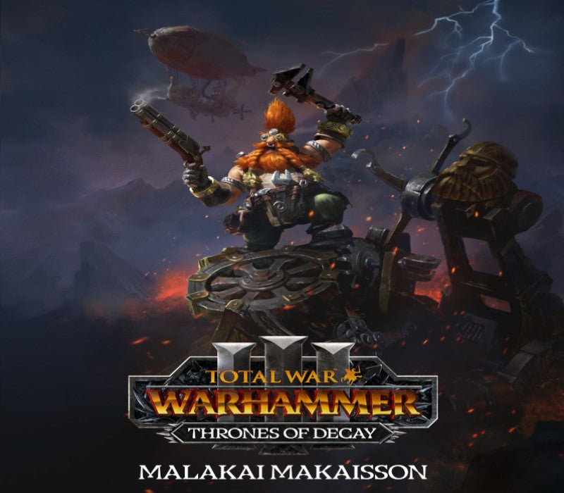 Total War: WARHAMMER III - Malakai – Thrones of Decay DLC EU PC Steam CD Key  EUROPE SEGA - [Email/Instant Delivery]