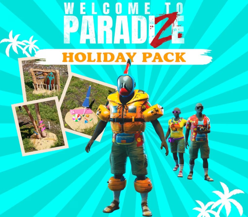 Welcome to ParadiZe - Holidays Cosmetic Pack DLC Steam CD Key  REGION FREE  [Email/Instant Delivery]