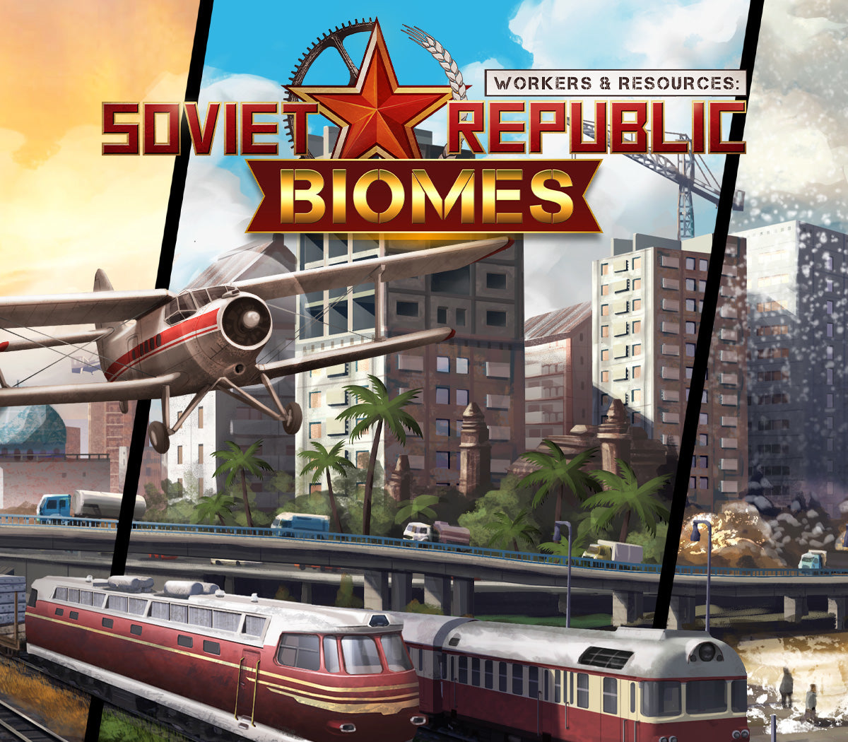 Workers & Resources: Soviet Republic - Biomes DLC PC Steam CD Key  REGION FREE Hooded Horse - [Email/Instant Delivery]