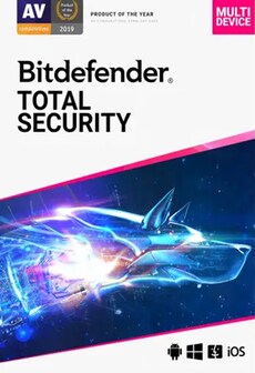 Bitdefender Total Security (5 Devices, 1 Year) - PC, Android, Mac, iOS - Key GLOBAL  [Email/Instant Delivery]
