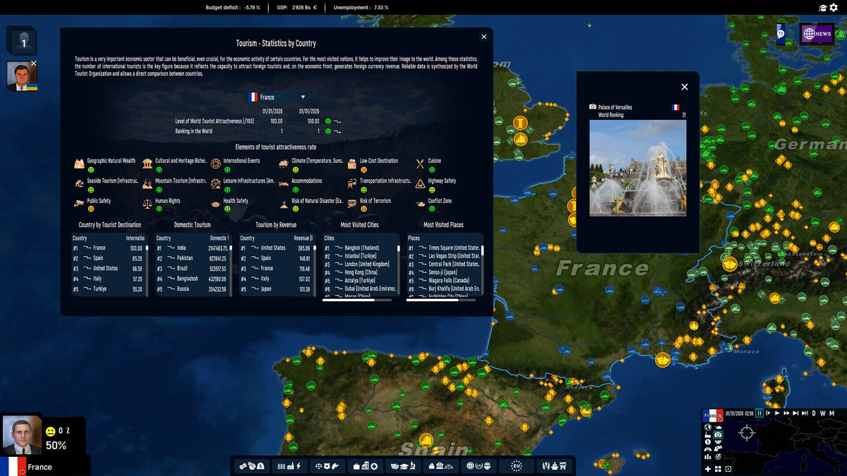 Geo-Political Simulator 2026 Edition (PC) - Steam Key - GLOBAL   - Eversim [Email/Instant Delivery]
