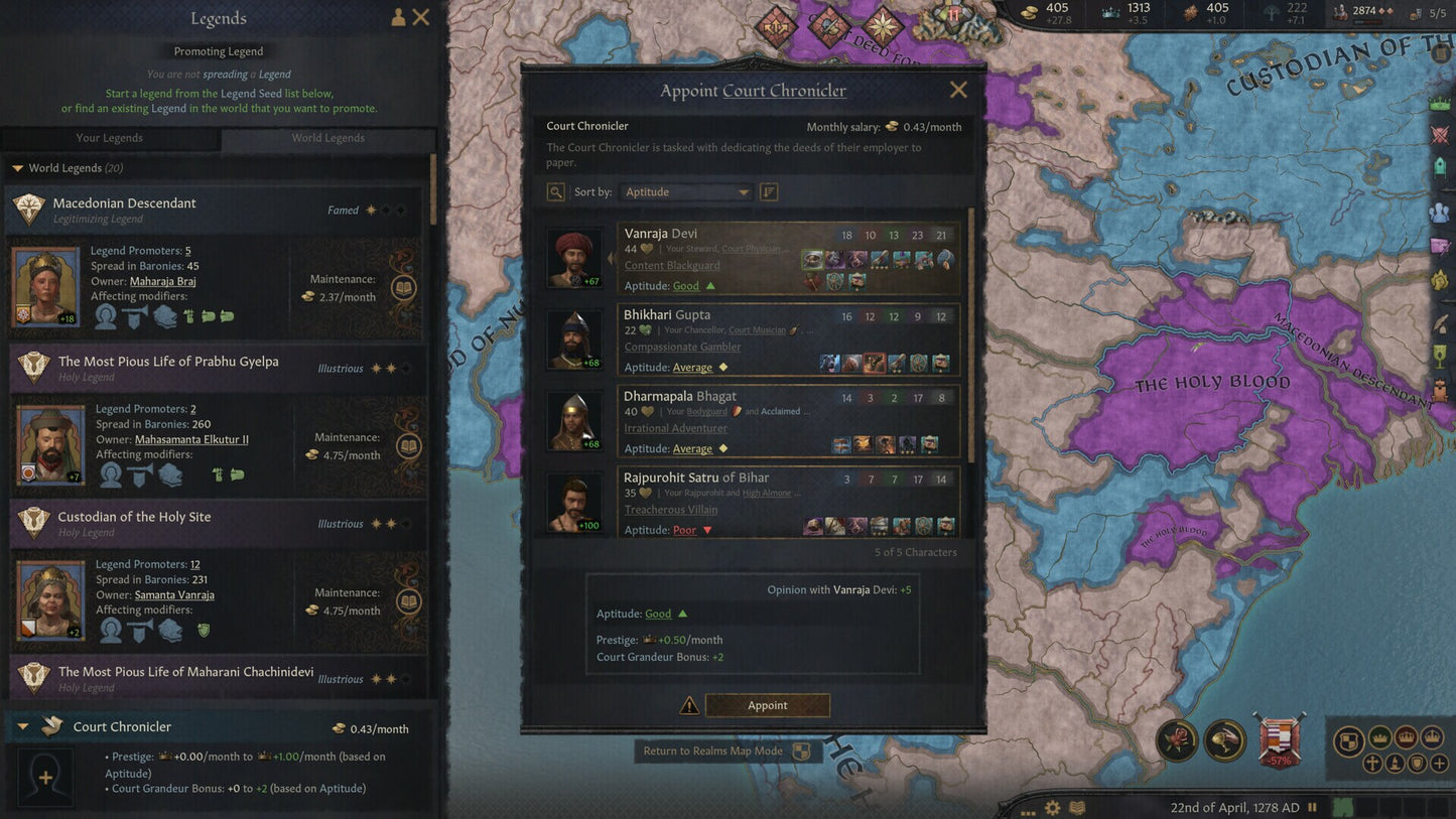 Crusader Kings III: Legends of the Dead (PC) - Steam Gift - GLOBAL  [Email/Instant Delivery]