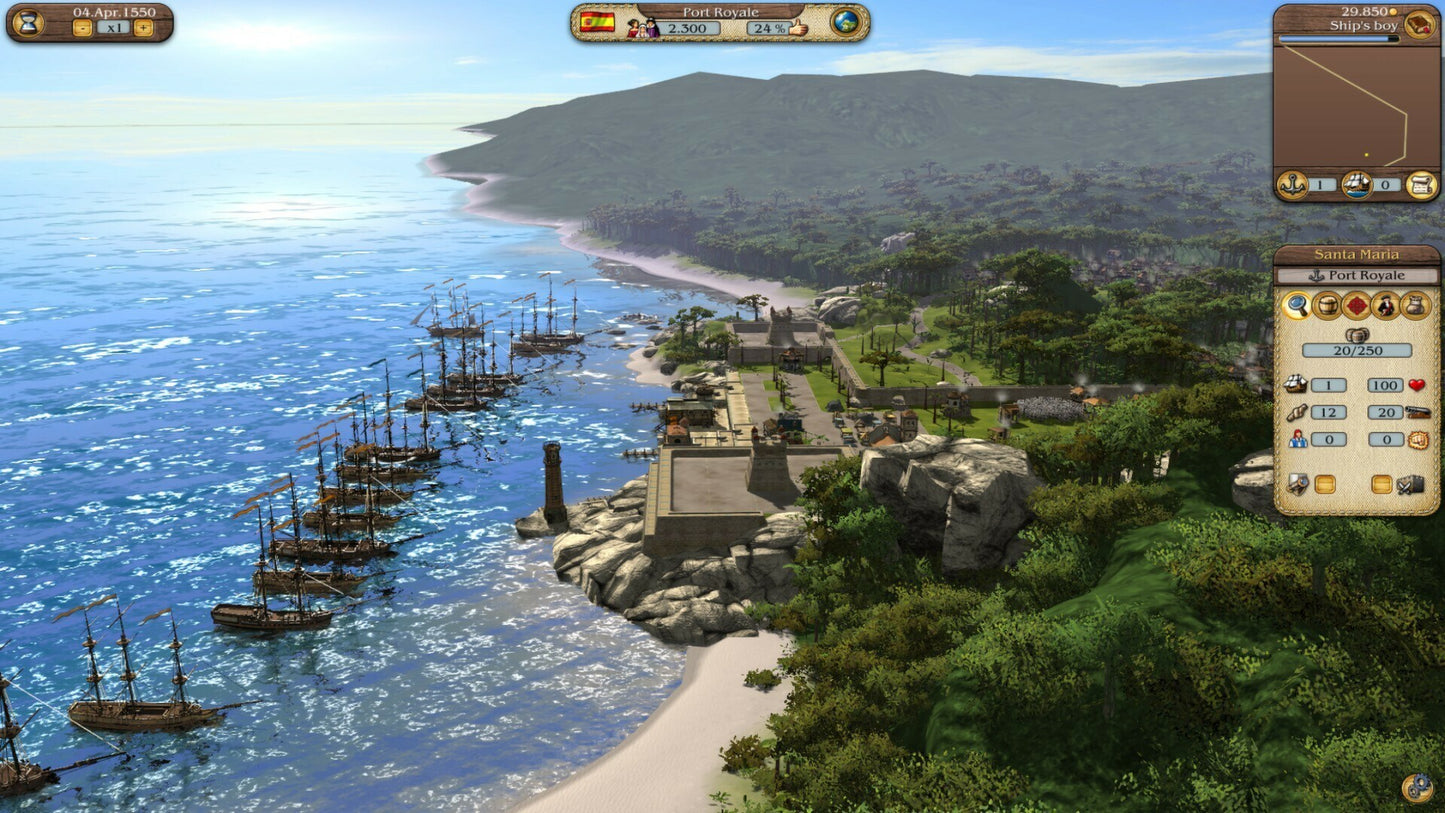 Port Royale 3 Gold and Patrician IV Gold - Double Pack (PC) - Steam Key - GLOBAL   - Kalypso Media Digital [Email/Instant Delivery]