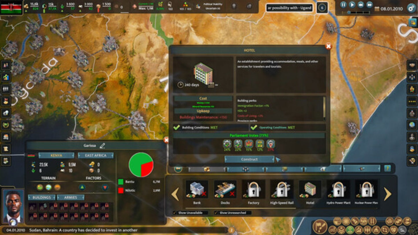 Realpolitiks 3: Earth and Beyond (PC) - Steam Key - GLOBAL   - Fulqrum Publishing [Email/Instant Delivery]