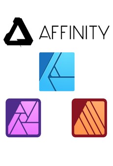Affinity Software Bundle (Publisher + Designer + Photo) v.1.10 (PC) (1 Device, Lifetime)  - Affinity Key - GLOBAL  [Email/Instant Delivery]