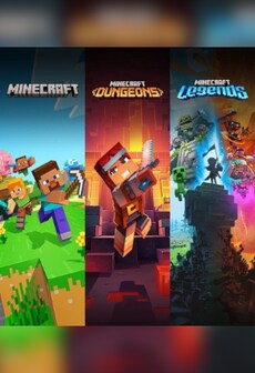 Minecraft Triple Bundle (Xbox One) - Xbox Live Key - GLOBAL   - Mojang Studios [Email/Instant Delivery]