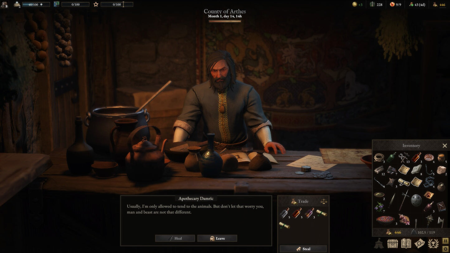 Wartales (PC) - Steam Key - GLOBAL   - Shiro Unlimited [Email/Instant Delivery]