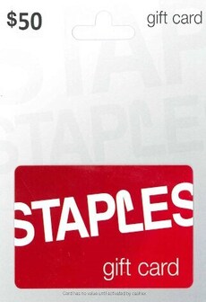 Staples Gift Card 50 USD - Staples Key - UNITED STATES  [Email/Instant Delivery]