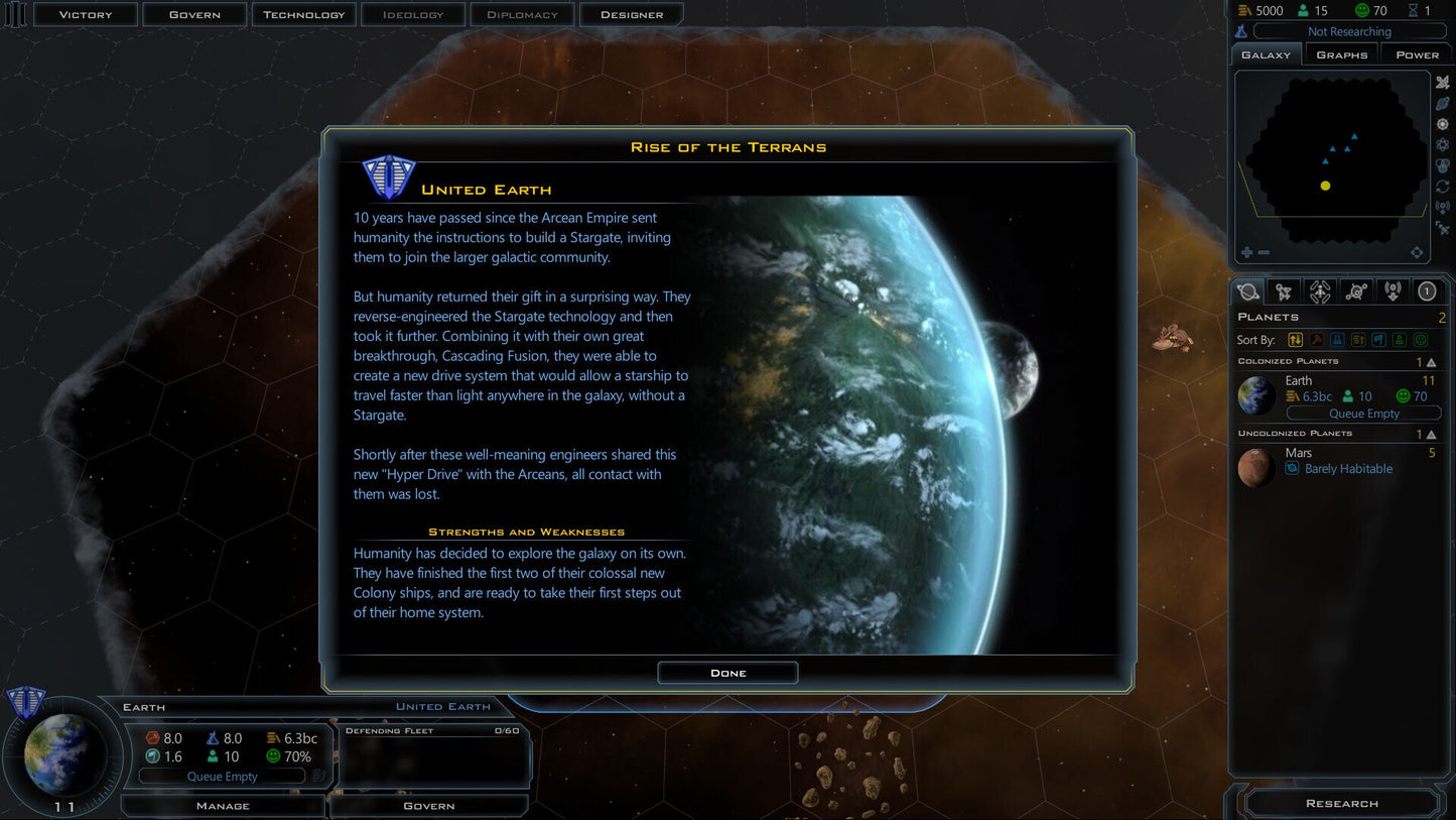 Galactic Civilizations III - Rise of the Terrans Steam Key GLOBAL   - Stardock Entertainment [Email/Instant Delivery]