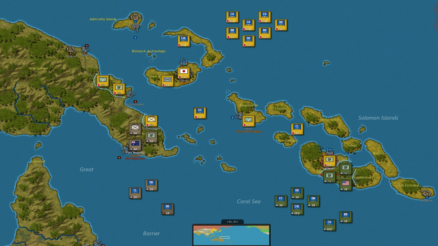 Strategic Command WWII: War in the Pacific (PC) - Steam Key - GLOBAL   - Slitherine Ltd. [Email/Instant Delivery]