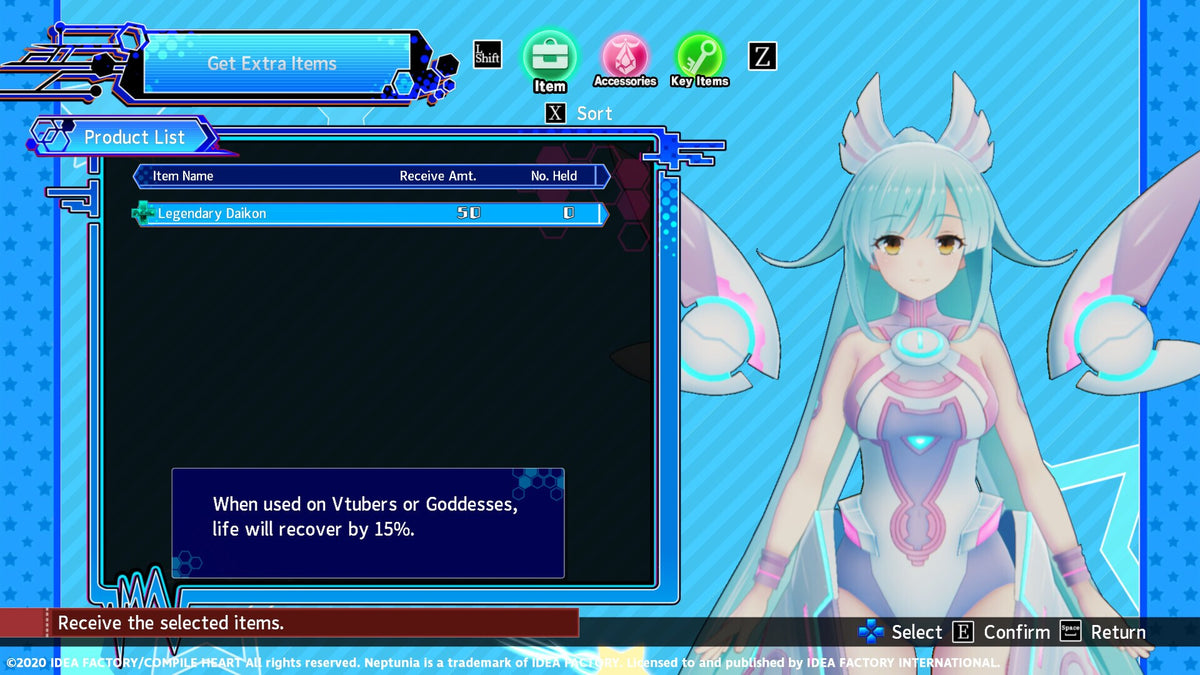 Neptunia Virtual Stars - Hibiki Ao Pack (PC) - Steam Key - GLOBAL  [Email/Instant Delivery]