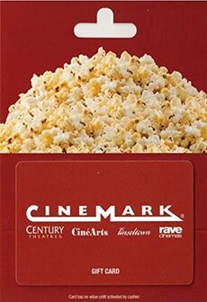 Cinemark Gift Card 130 USD  - Cinemark Key  - UNITED STATES  [Email/Instant Delivery]