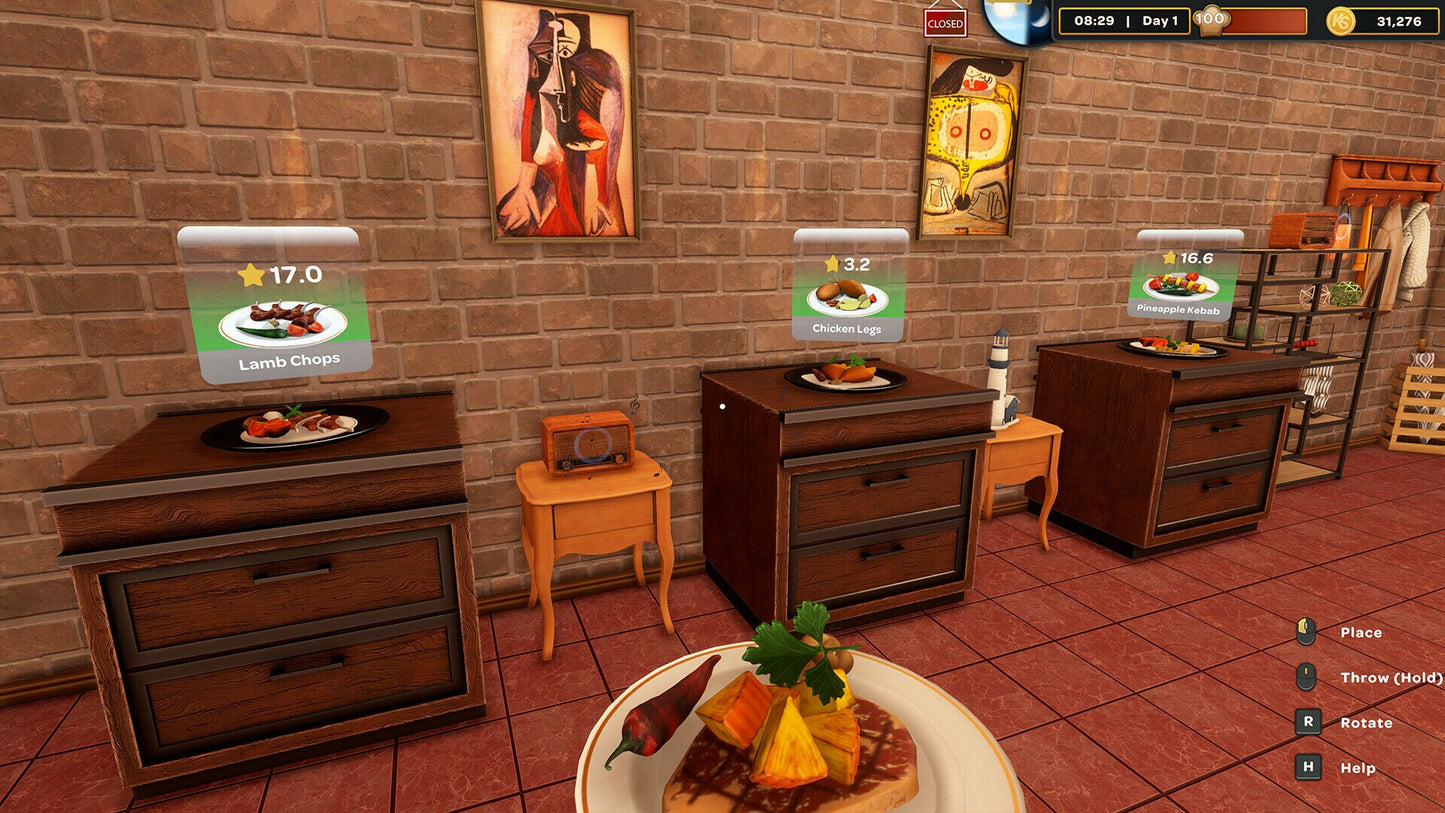 Kebab Chefs! - Restaurant Simulator (PC) - Steam Gift - GLOBAL  [Email/Instant Delivery]