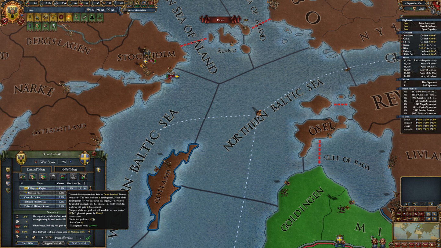 Expansion - Europa Universalis IV: Leviathan (PC) - Steam Key - GLOBAL   - Paradox Interactive [Email/Instant Delivery]