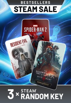 Steam Sale Random 3 Keys (PC) - Steam Key - GLOBAL  [Email/Instant Delivery]