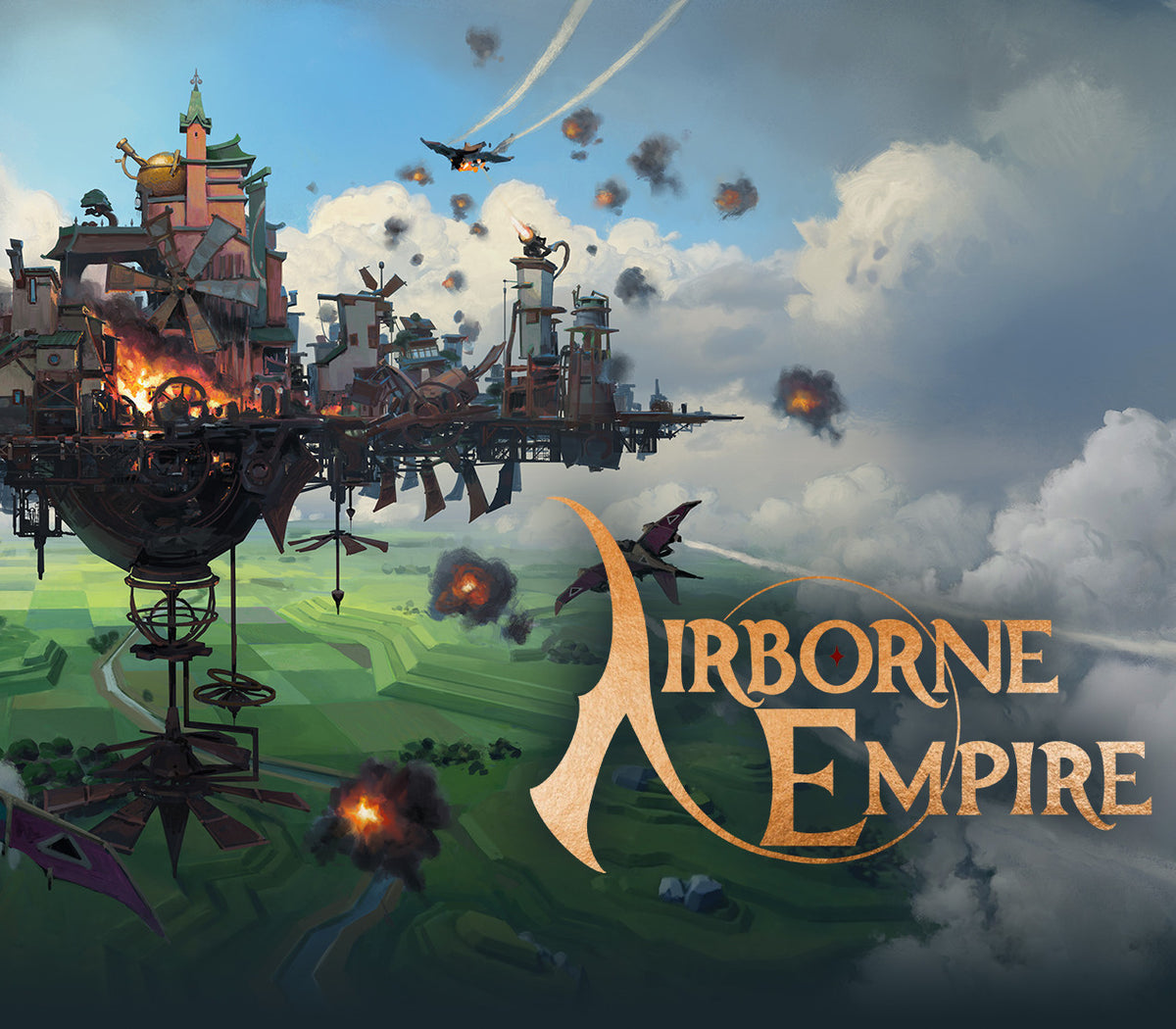 Airborne Empire PC Steam CD Key  REGION FREE The Wandering Band - [Email/Instant Delivery]