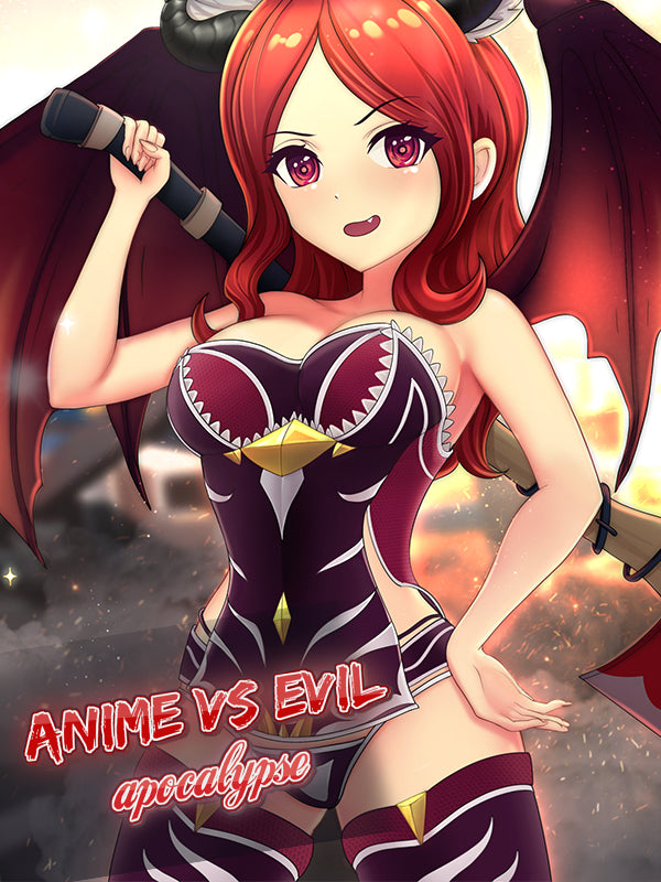 Anime vs Evil: Apocalypse PC Steam CD Key  REGION FREE Axyos Games - [Email/Instant Delivery]