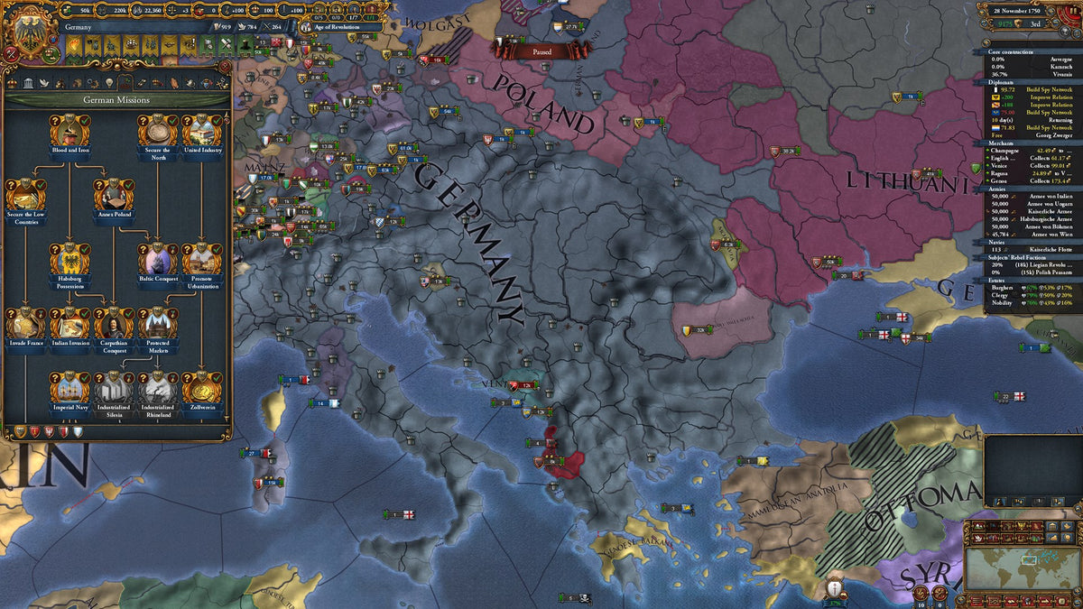 Europa Universalis IV - Winds of Change DLC EU PC Steam CD Key   EUROPE - all countries Paradox Interactive - [Email/Instant Delivery]
