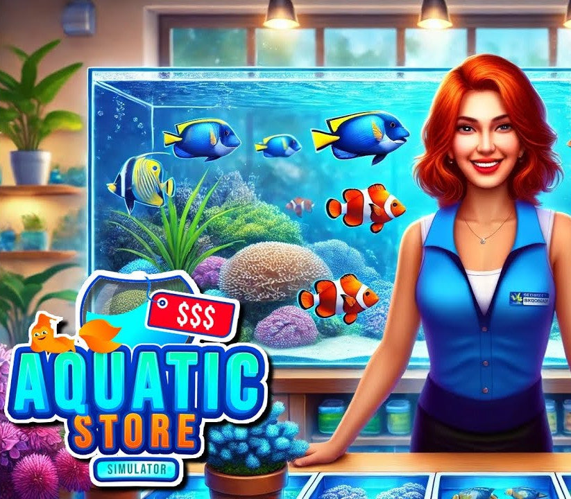 Aquatic Store Simulator PC Steam CD Key  REGION FREE FreeMind S.A. - [Email/Instant Delivery]