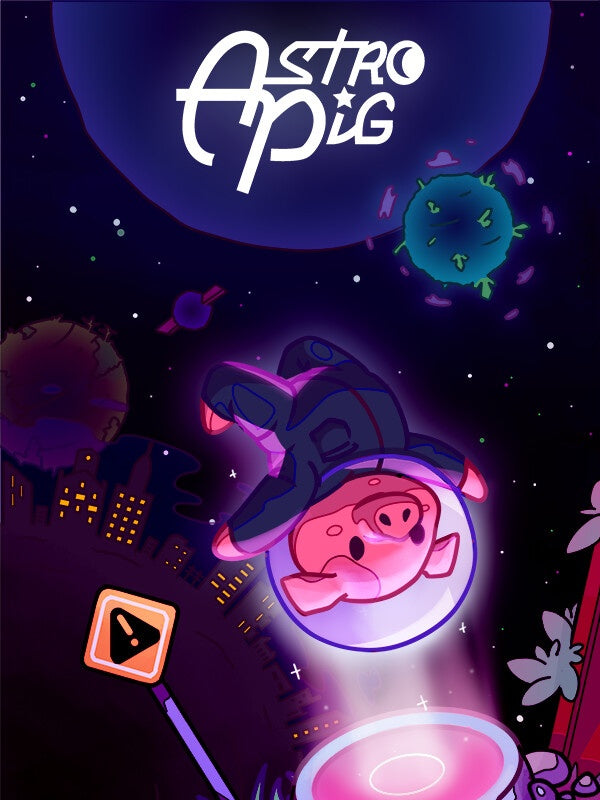 Astro Pig PC Steam CD Key  REGION FREE Garoa Studios - [Email/Instant Delivery]