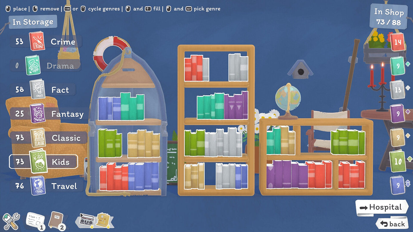 Tiny Bookshop (PC) - Steam Gift - GLOBAL   - Skystone Games [Email/Instant Delivery]