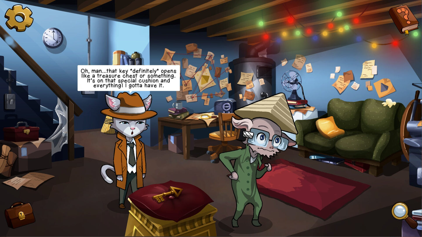 Nine Noir Lives (PC) - Steam Key - GLOBAL   - Silvernode Studios [Email/Instant Delivery]