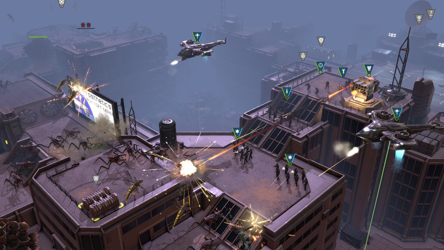 Starship Troopers: Terran Command - Urban Onslaught (PC) - Steam Gift - NORTH AMERICA   - Slitherine Ltd. [Email/Instant Delivery]