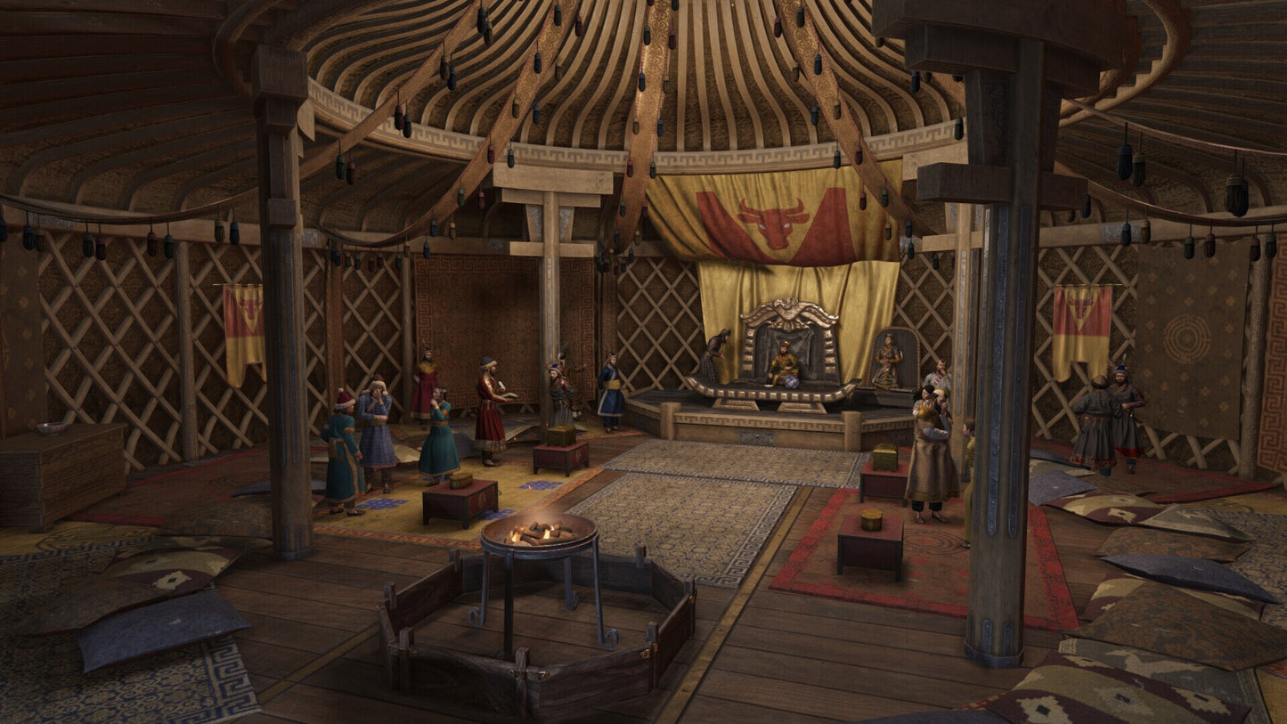 Crusader Kings III: Khans of the Steppe (PC) - Steam Key - GLOBAL  [Email/Instant Delivery]