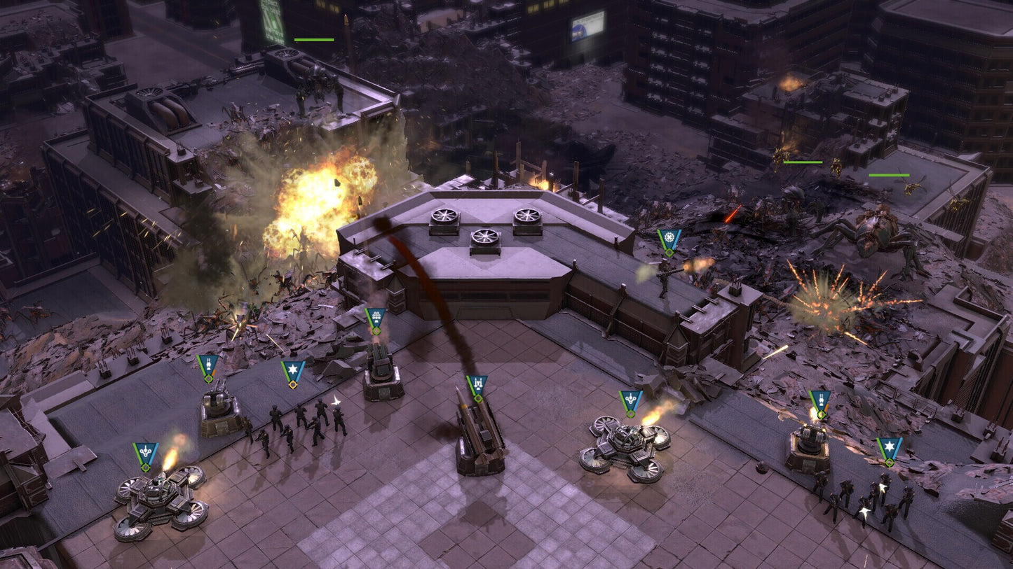 Starship Troopers: Terran Command - Urban Onslaught (PC) - Steam Gift - NORTH AMERICA   - Slitherine Ltd. [Email/Instant Delivery]
