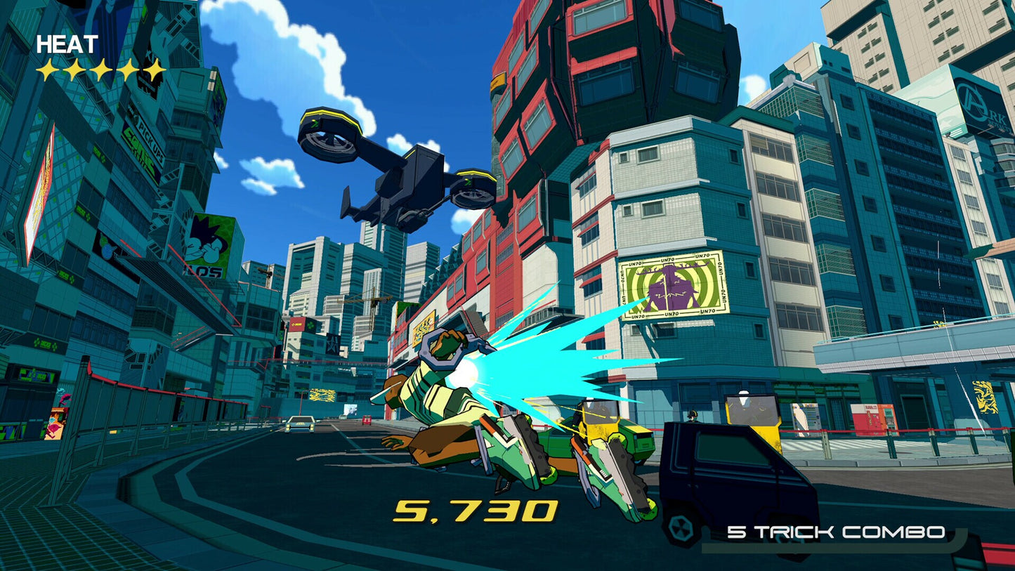 Bomb Rush Cyberfunk (PC) - Steam Key - GLOBAL   - Team Reptile [Email/Instant Delivery]