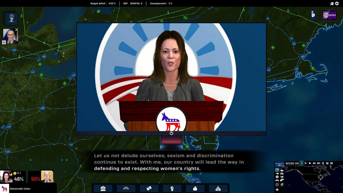Geo-Political Simulator 5 (PC) - Steam Key - GLOBAL   - Eversim [Email/Instant Delivery]