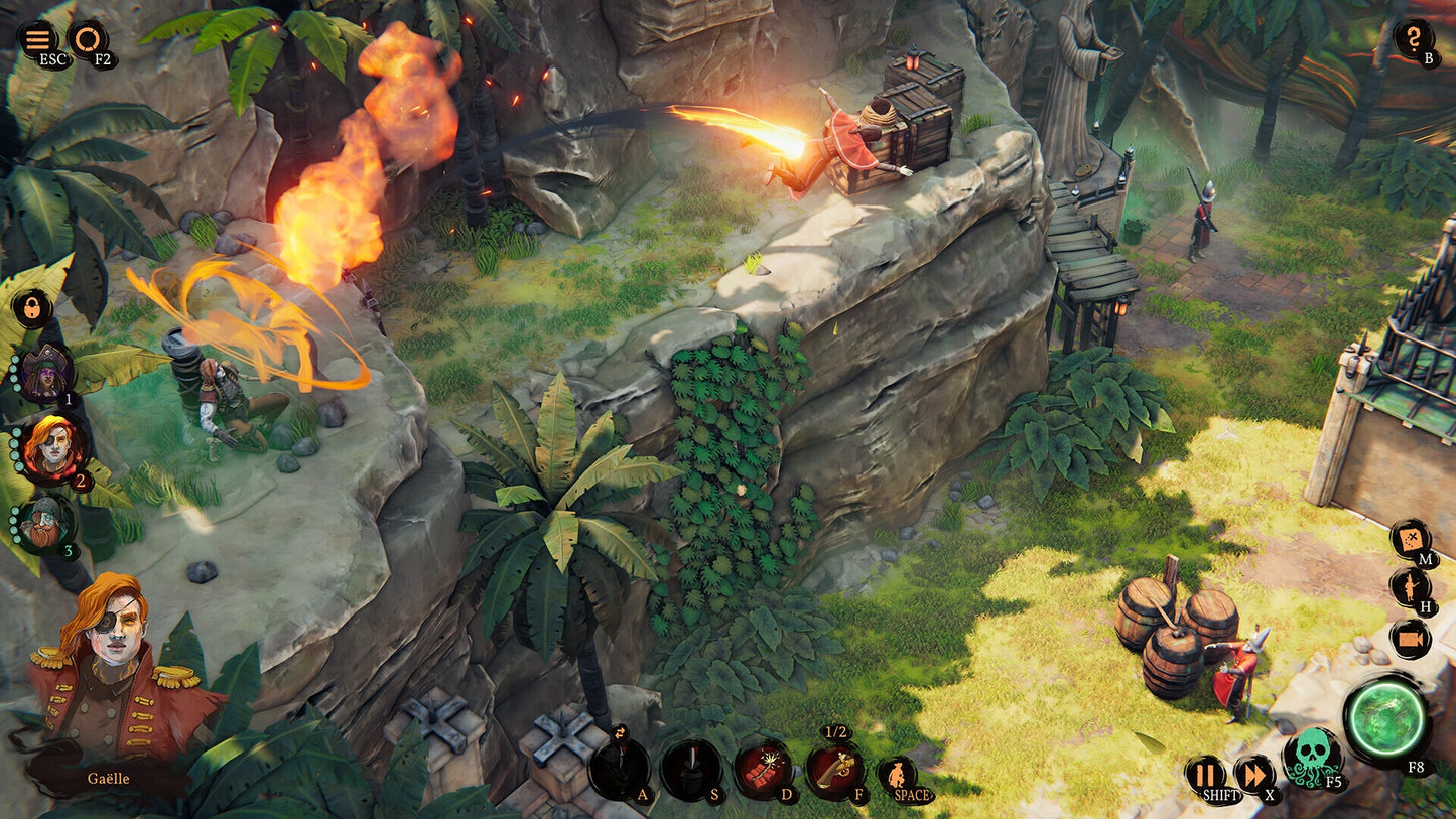 Shadow Gambit: The Cursed Crew (PC) - Steam Key - GLOBAL   - Mimimi Games [Email/Instant Delivery]