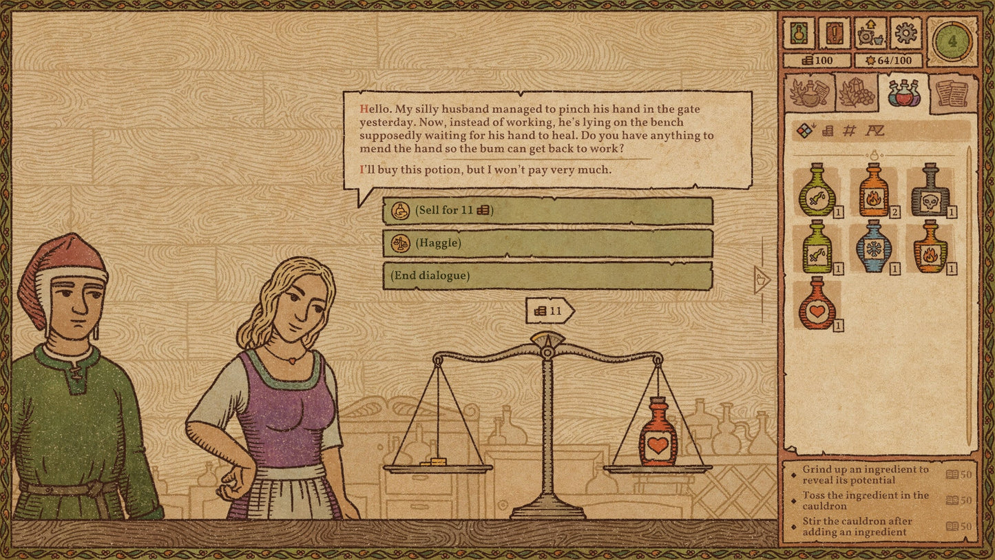 Potion Craft: Alchemist Simulator (PC) - Steam Key - GLOBAL   - tinyBuild [Email/Instant Delivery]