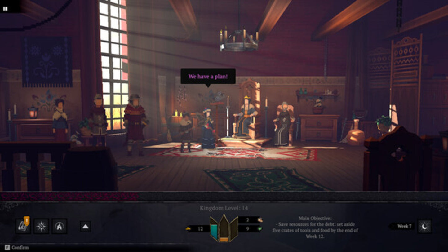 Yes, Your Grace 2: Snowfall (PC) - Steam Gift - GLOBAL   - Brave At Night [Email/Instant Delivery]