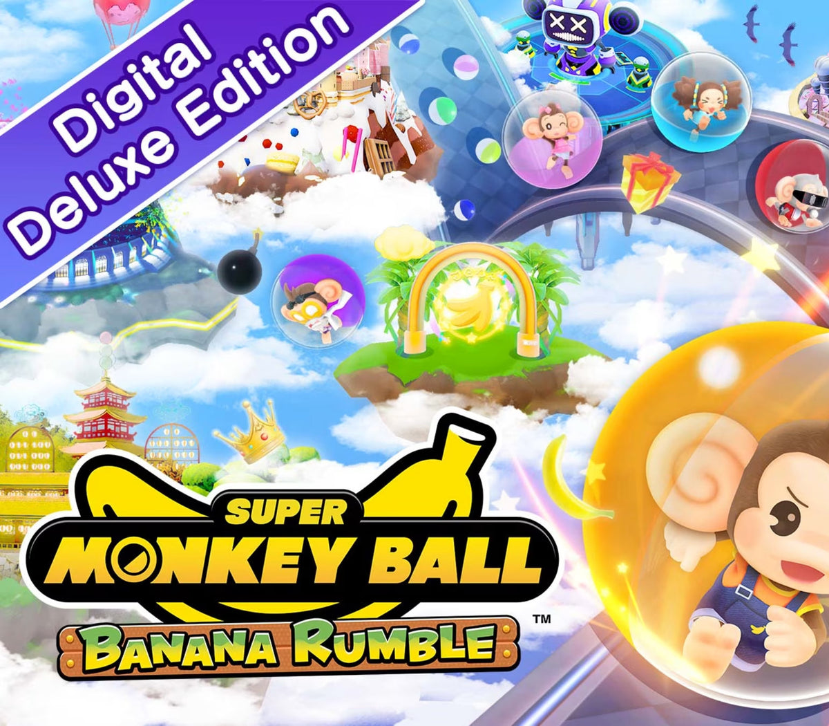 Super Monkey Ball Banana Rumble Digital Deluxe Edition US Nintendo Switch CD Key  United States  [Email/Instant Delivery]
