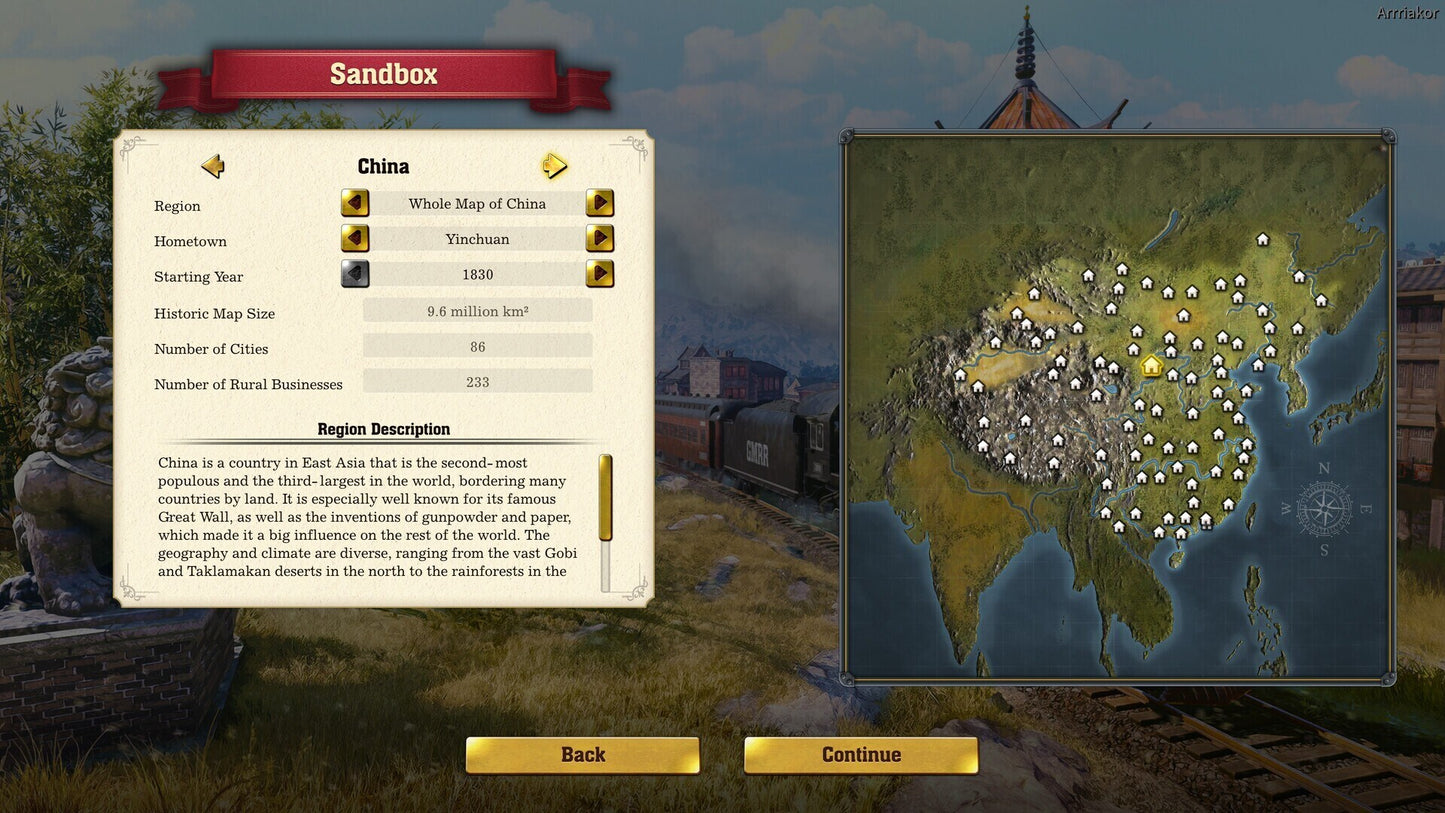 Railway Empire 2 - Steel Dragons (PC) - Steam Key - GLOBAL  [Email/Instant Delivery]
