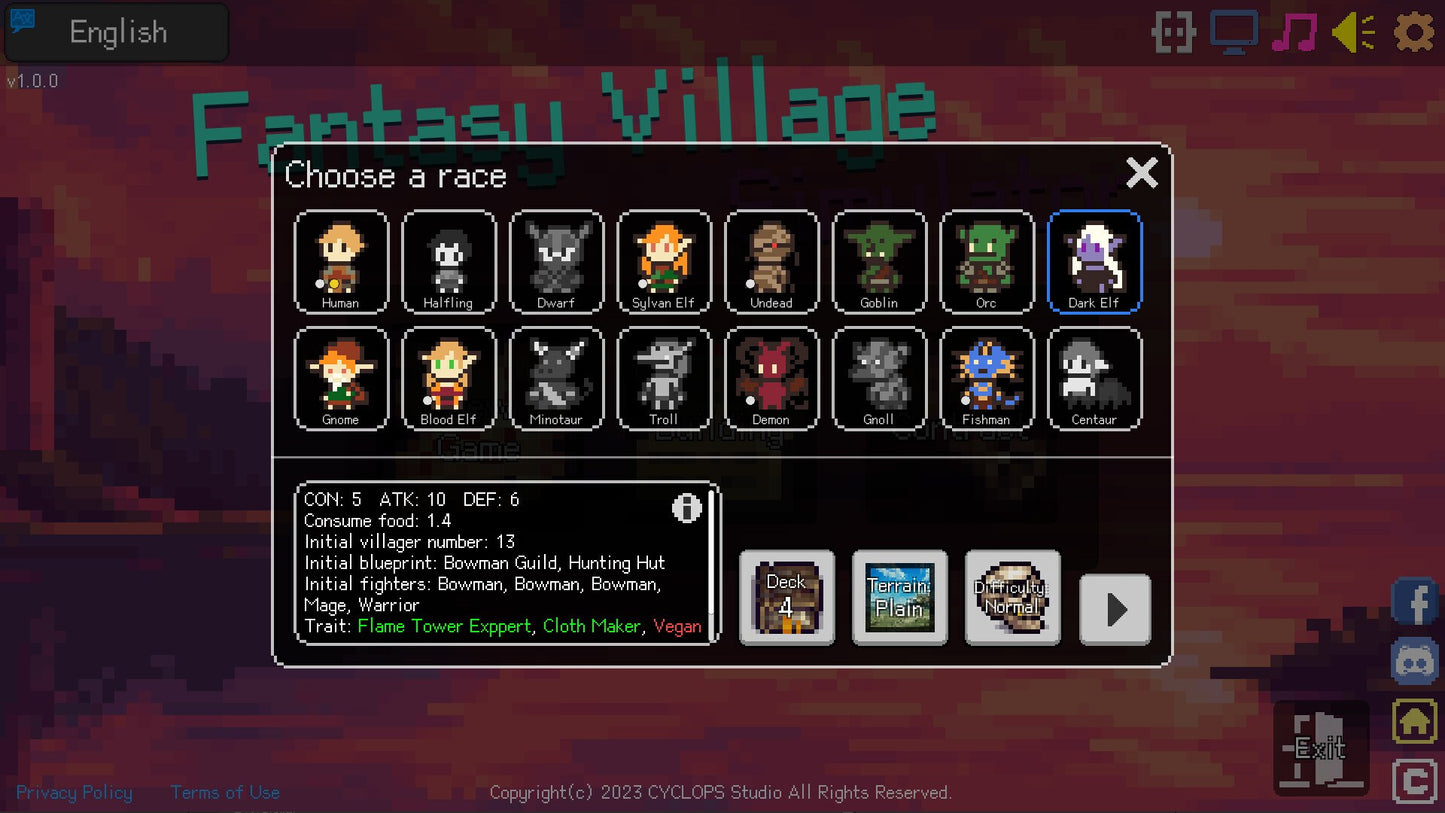 Fantasy Village Simulator (PC) - Steam Gift - GLOBAL   - CYCLOPS [Email/Instant Delivery]