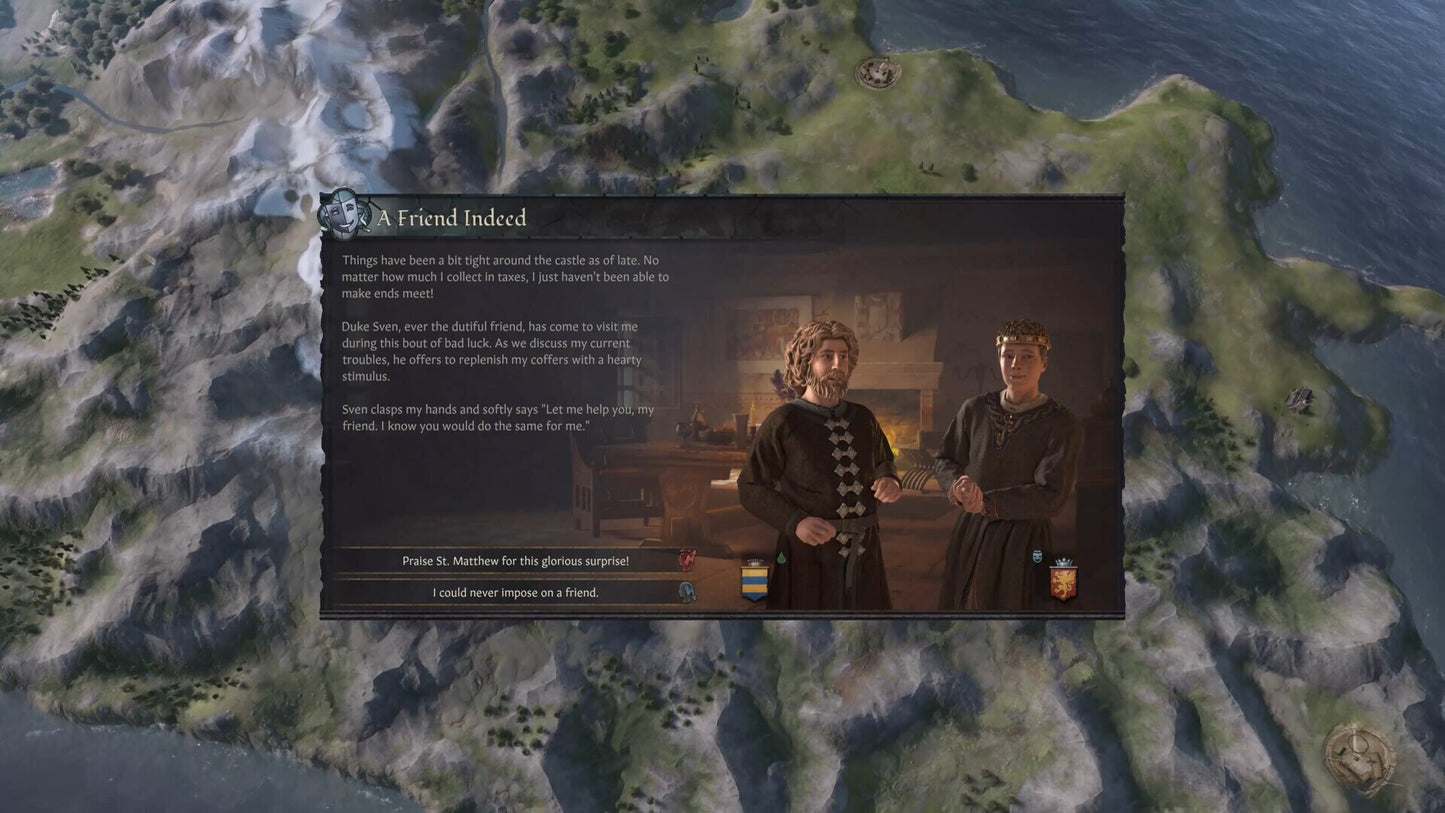 Crusader Kings III: Friends & Foes (PC) - Steam Key - GLOBAL   - Paradox Interactive [Email/Instant Delivery]