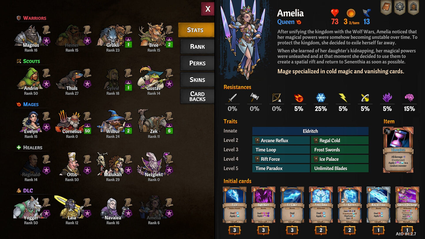 Across the Obelisk: Amelia, the Queen (PC) - Steam Key - GLOBAL  [Email/Instant Delivery]