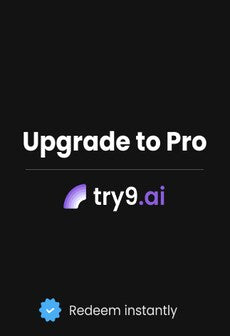 Try9 AI Upgrade to Pro 1 Month - try9.ai Key - GLOBAL  [Email/Instant Delivery]
