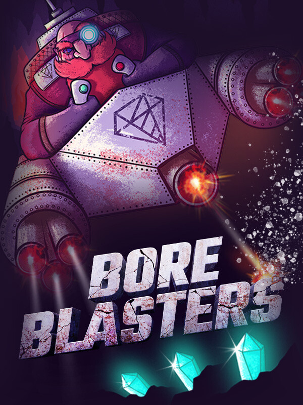 BORE BLASTERS Steam CD Key  REGION FREE 8BitSkull - [Email/Instant Delivery]