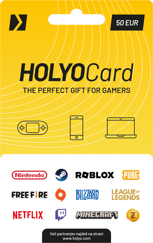 HOLYO Gift Card 50 EUR - HOLYOCARD - Europe Other -  - Other [Email/Instant Delivery]