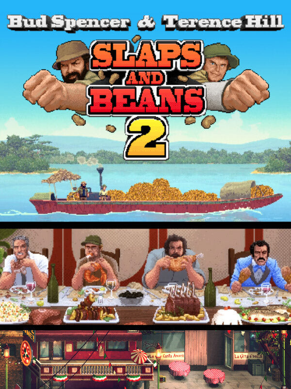 Bud Spencer & Terence Hill - Slaps And Beans 2 NA PS4 CD Key PlayStation 4 -  North America  [Email/Instant Delivery]