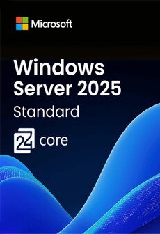 Windows Server 2025 | Standard 24 core - Microsoft Key - GLOBAL  [Email/Instant Delivery]