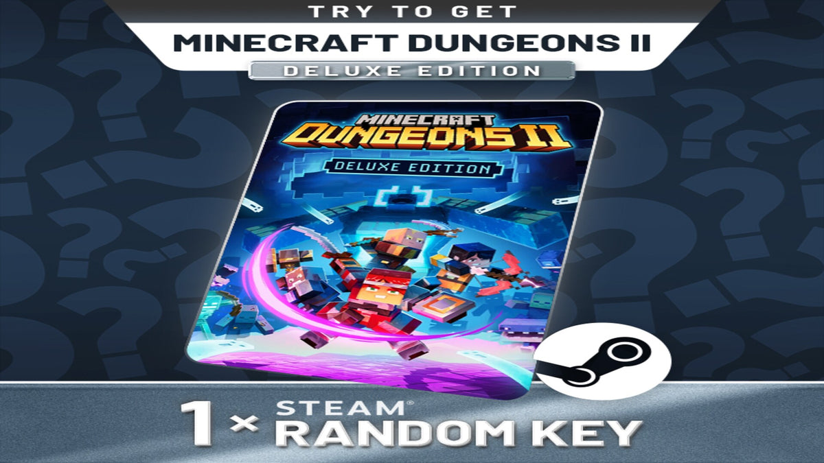 Try To Get Minecraft Dungeons II - Random Deluxe  1 Key (PC) - Steam Key - GLOBAL  [Email/Instant Delivery]