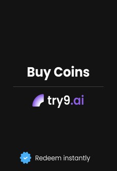 Try9 AI 5563 Coins - try9.ai Key - GLOBAL  [Email/Instant Delivery]